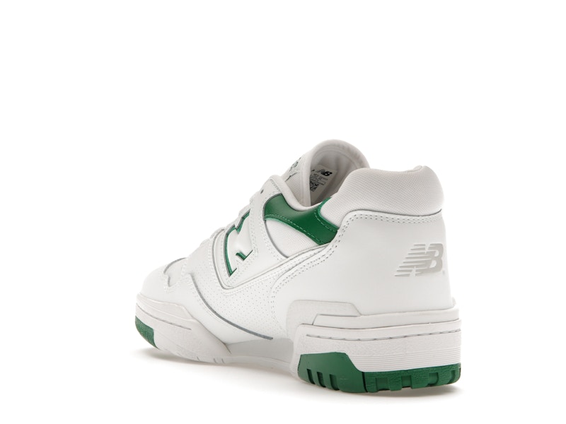 New Balance 550 White Classic Green