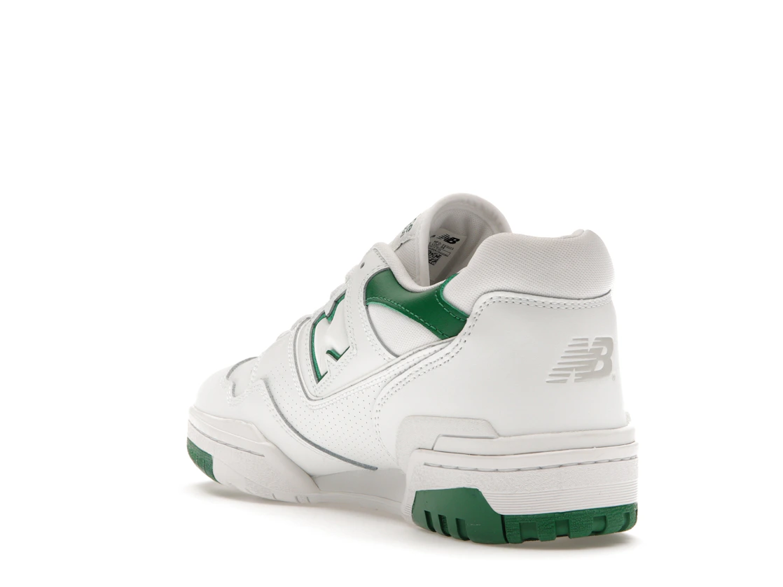 New Balance 550 White Classic Green