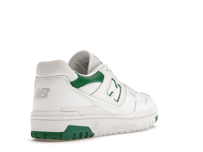 New Balance 550 White Classic Green