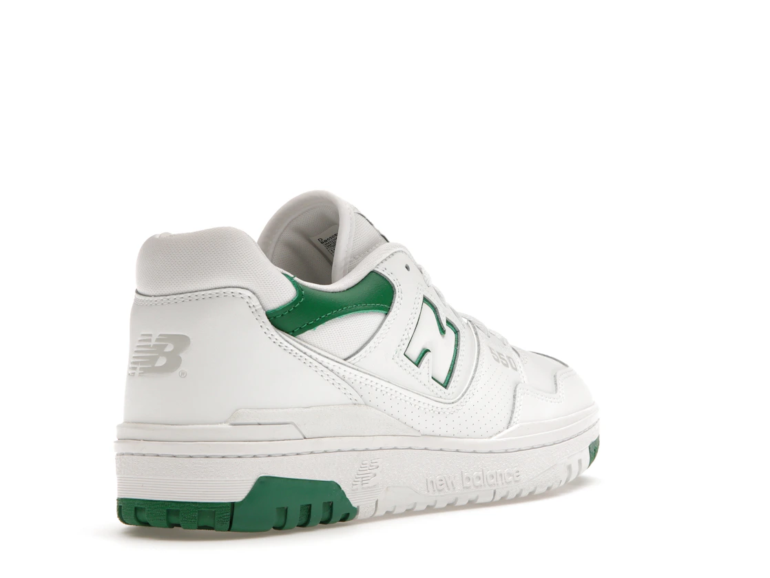 New Balance 550 White Classic Green
