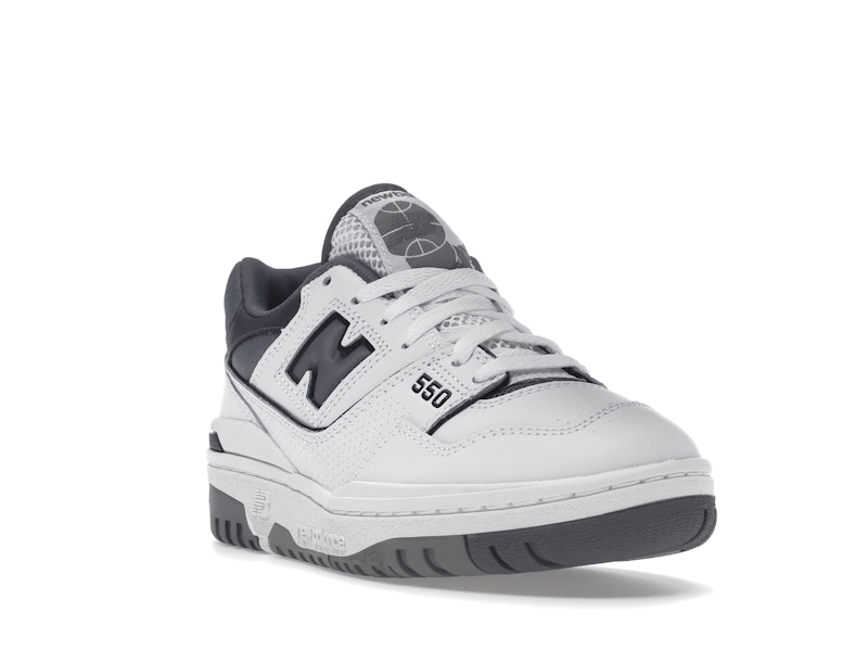 New Balance 550 White Grey Dark Grey