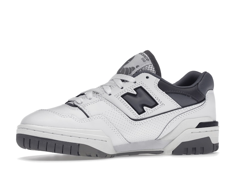 New Balance 550 White Grey Dark Grey