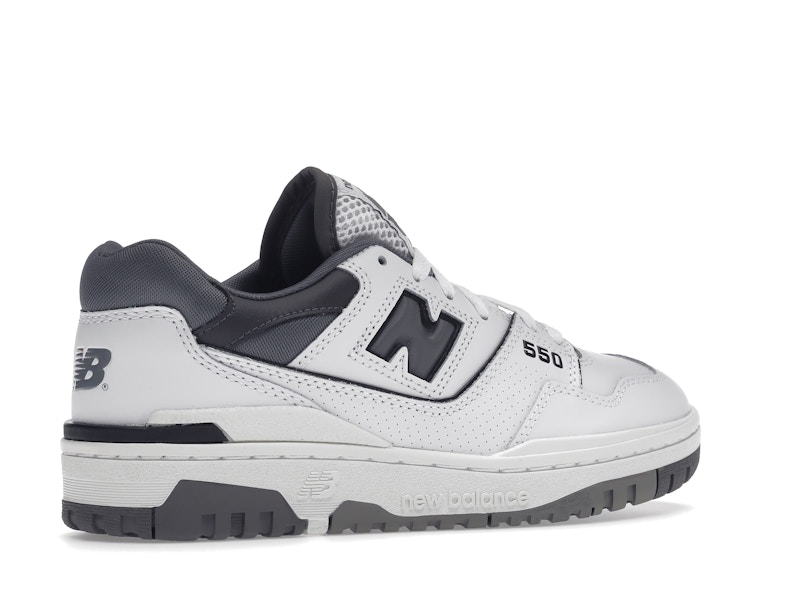 New Balance 550 White Grey Dark Grey