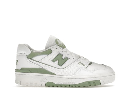 New Balance 550 Blanco Verde menta Hombre BB550FS1 MX
