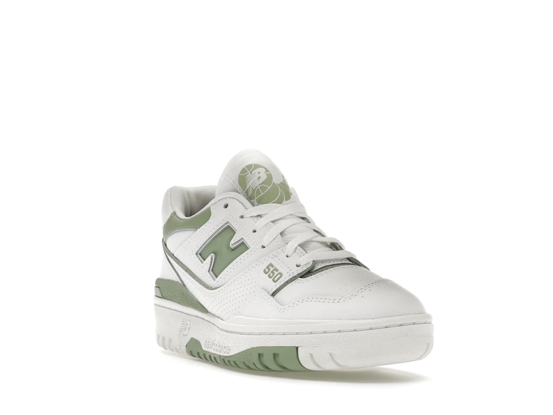 New Balance 550 White Mint Green
