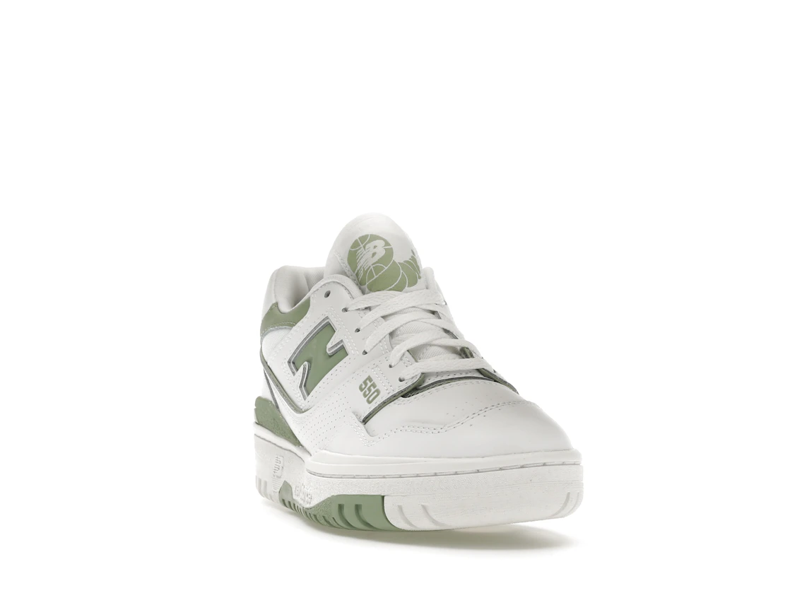 New Balance 550 White Mint Green