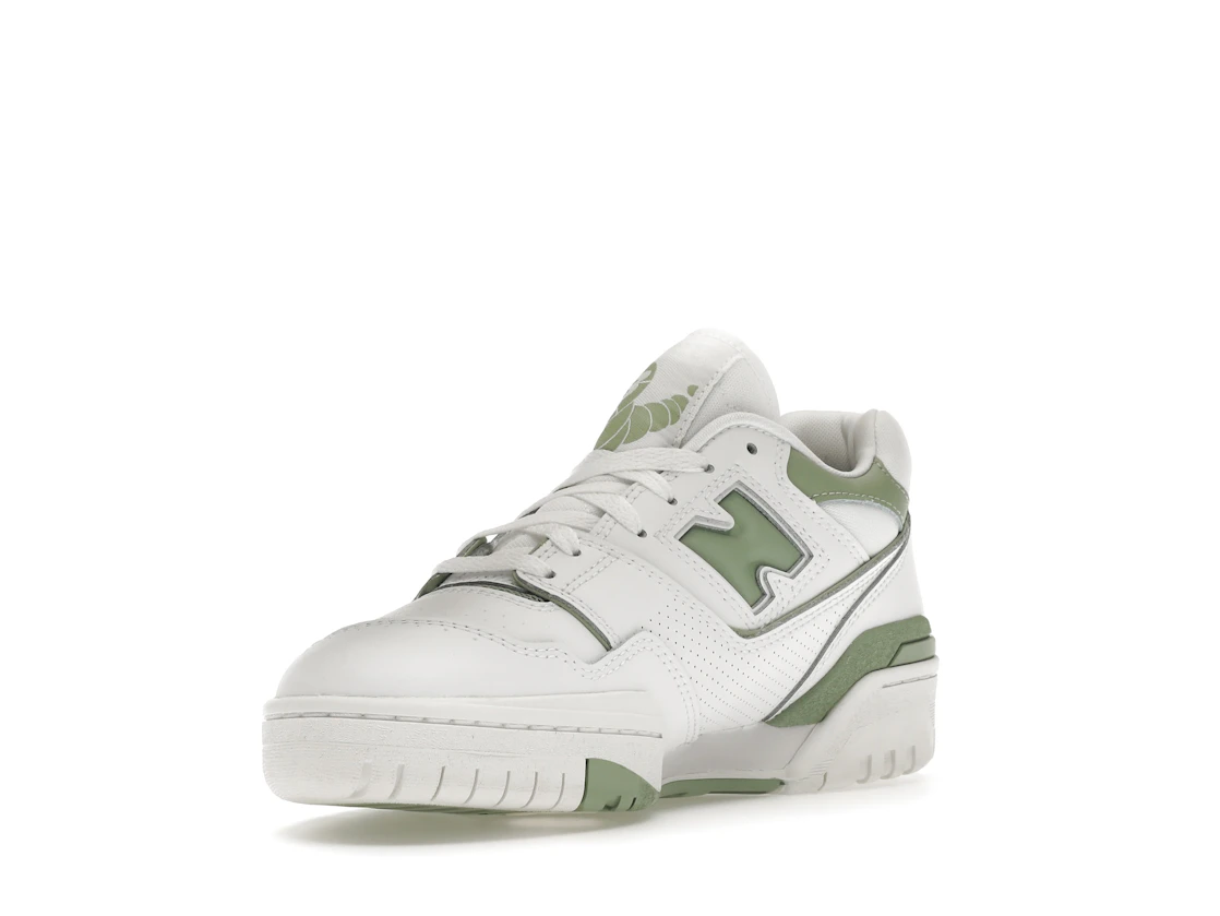 New Balance 550 White Mint Green