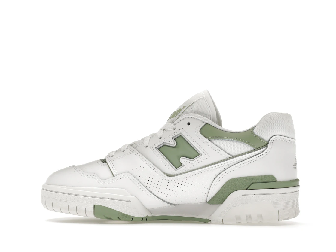 New Balance 550 White Mint Green