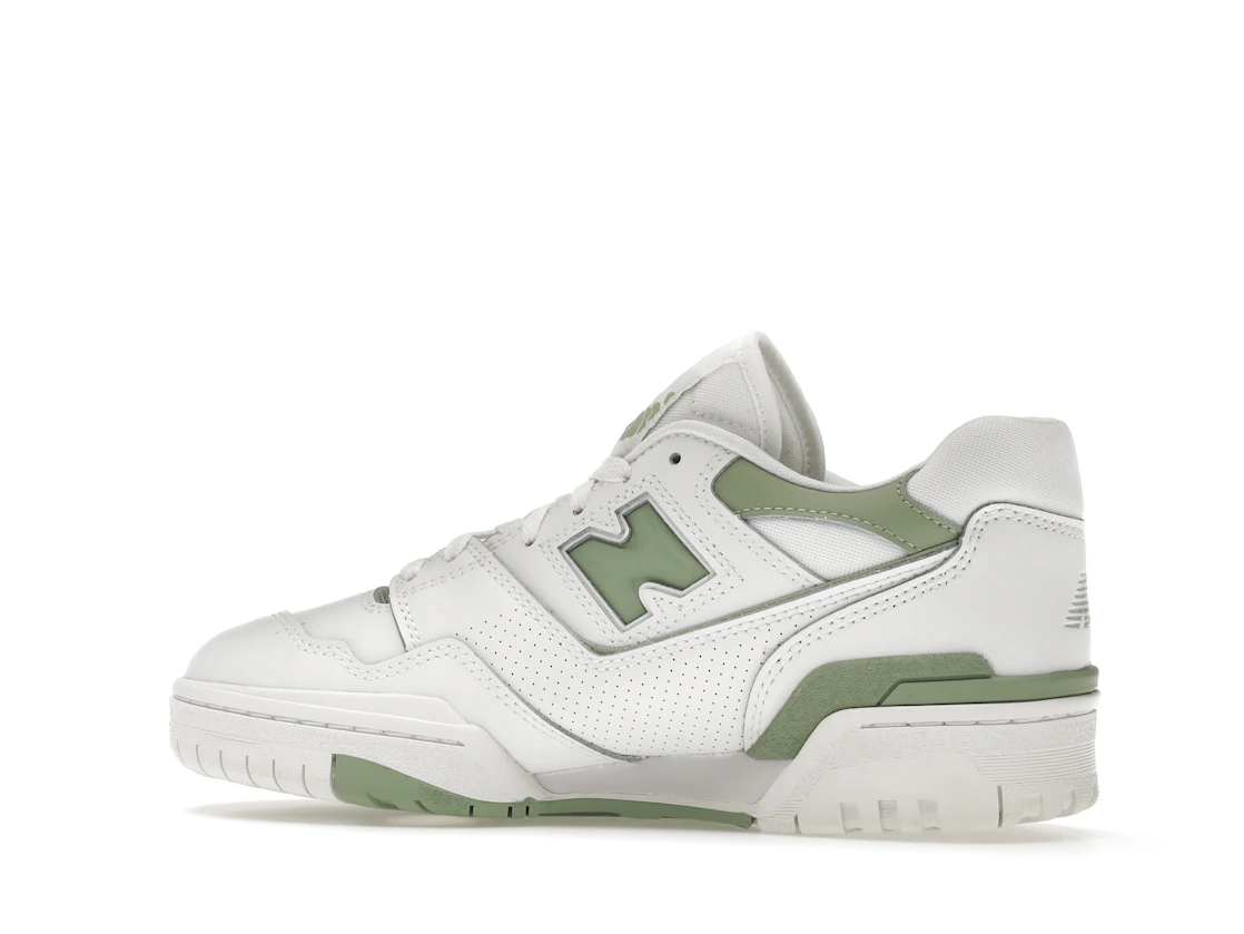 New Balance 550 White Mint Green