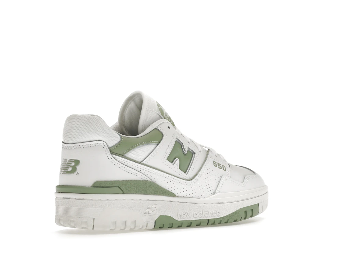 New Balance 550 White Mint Green