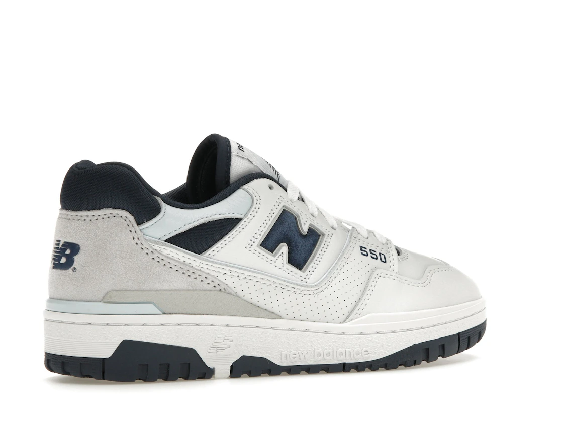 New Balance 550 White NB Navy