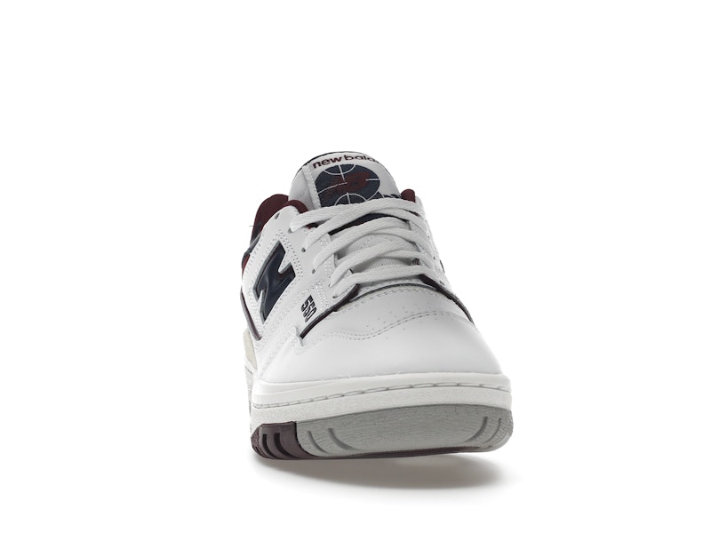 New Balance 550 White Navy NB Burgundy