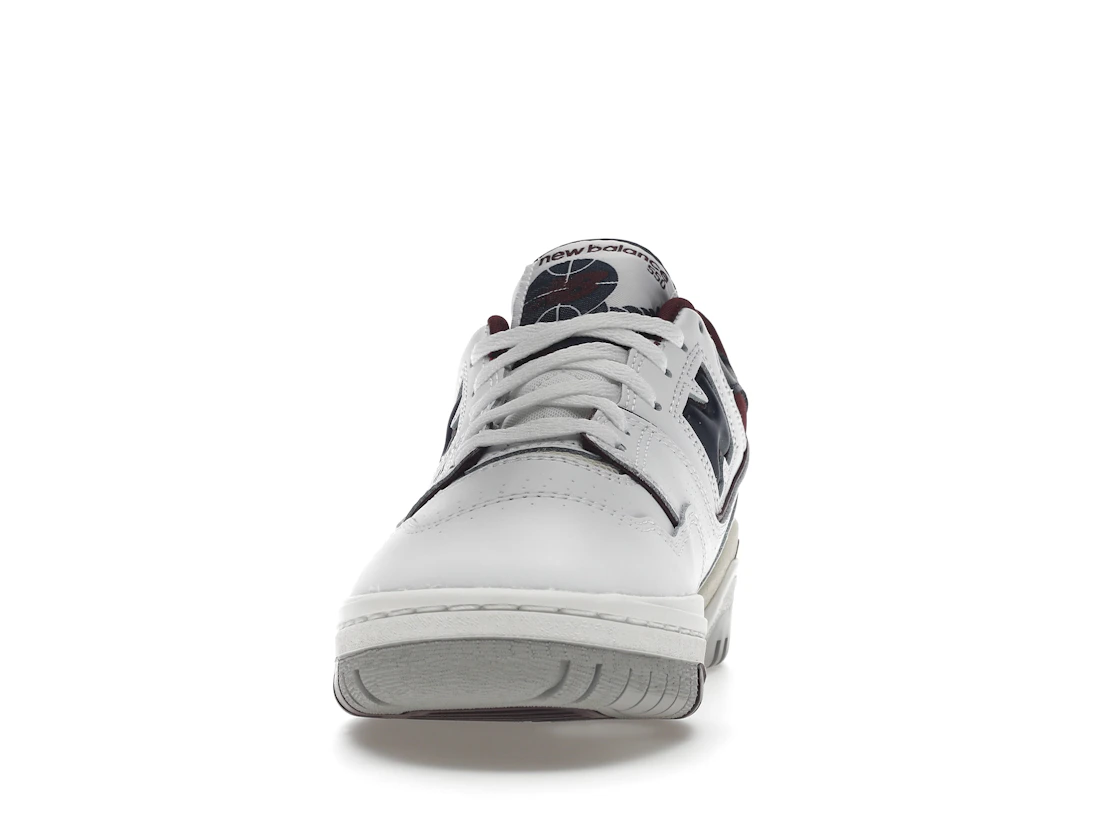 New Balance 550 White Navy NB Burgundy