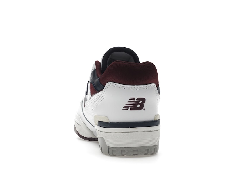 New Balance 550 White Navy NB Burgundy