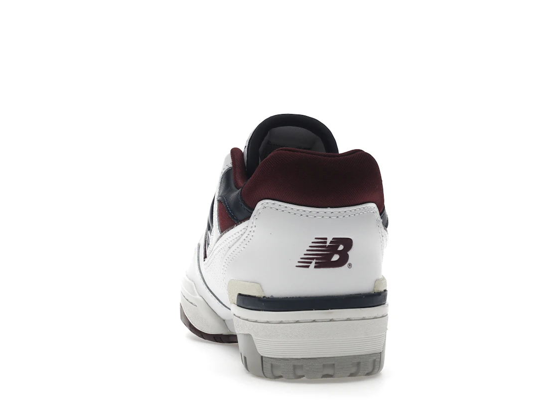 New Balance 550 White Navy NB Burgundy
