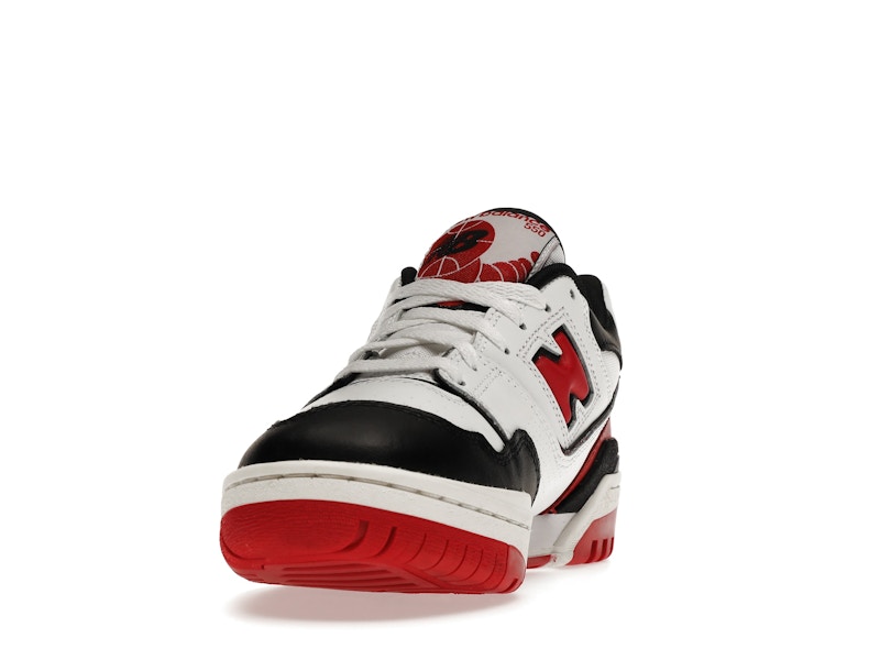 New Balance 550 White Red Black