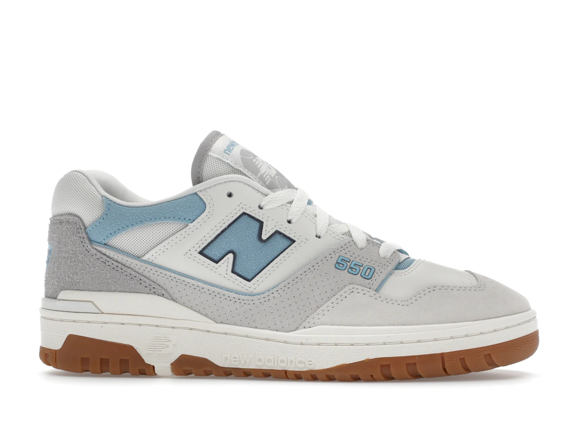 New Balance 550 White University Blue Grey Gum