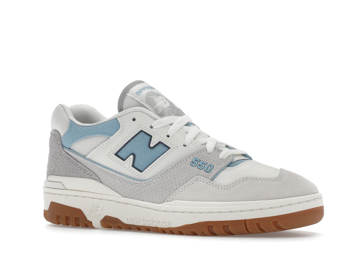 New Balance 550 White University Blue Grey Gum