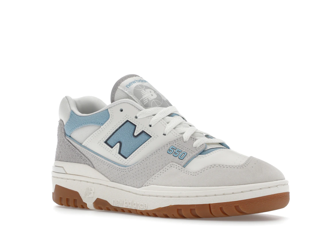 New Balance 550 White University Blue Grey Gum