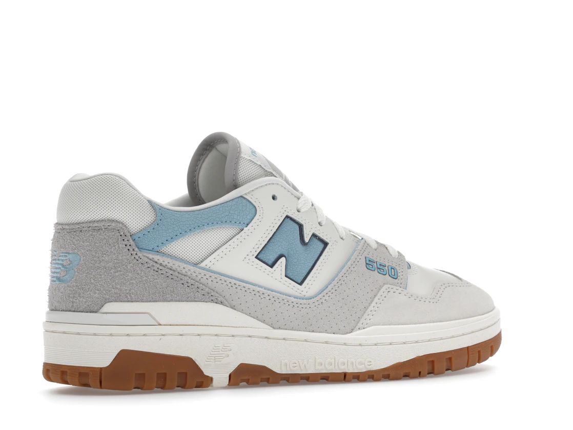 New Balance 550 White University Blue Grey Gum