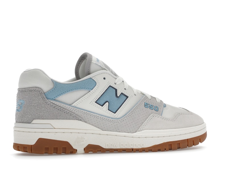 New Balance 550 White University Blue Grey Gum