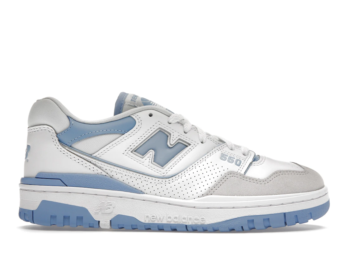 New Balance 550 White Blue Haze Rain Cloud