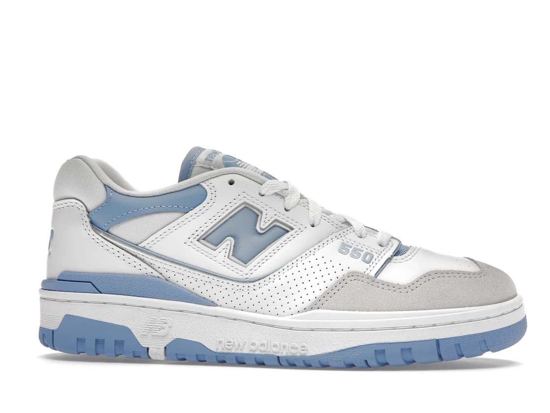New Balance 550 White Blue Haze Rain Cloud