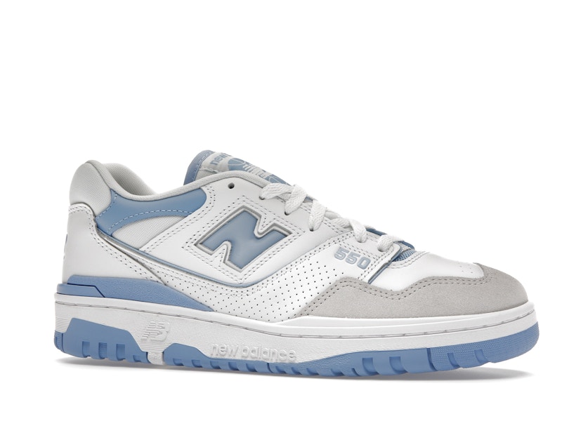 New Balance 550 White Blue Haze Rain Cloud