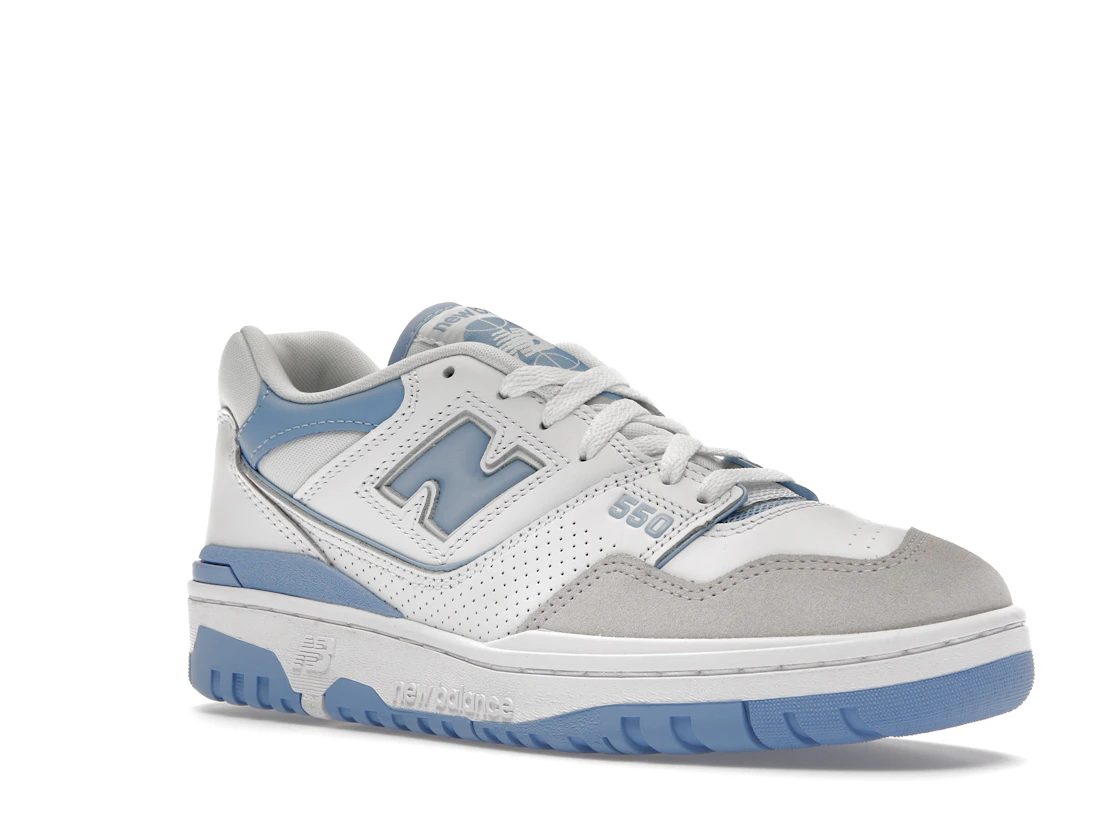 New Balance 550 White Blue Haze Rain Cloud