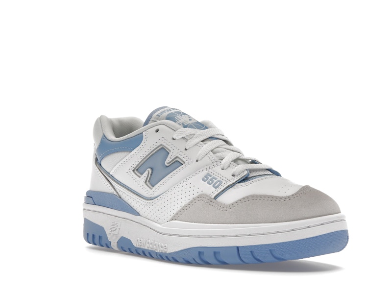 New Balance 550 White Blue Haze Rain Cloud