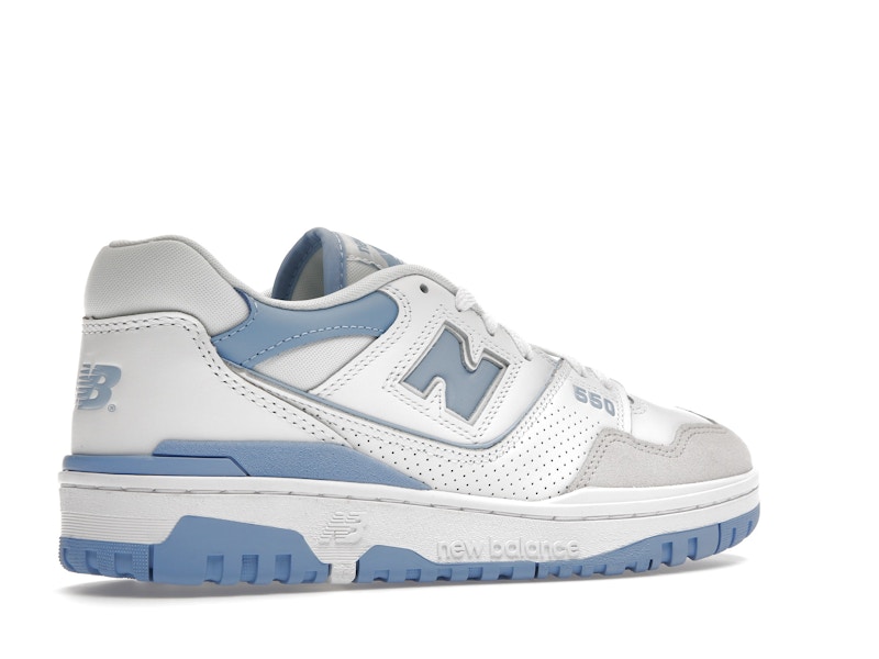 New Balance 550 White Blue Haze Rain Cloud