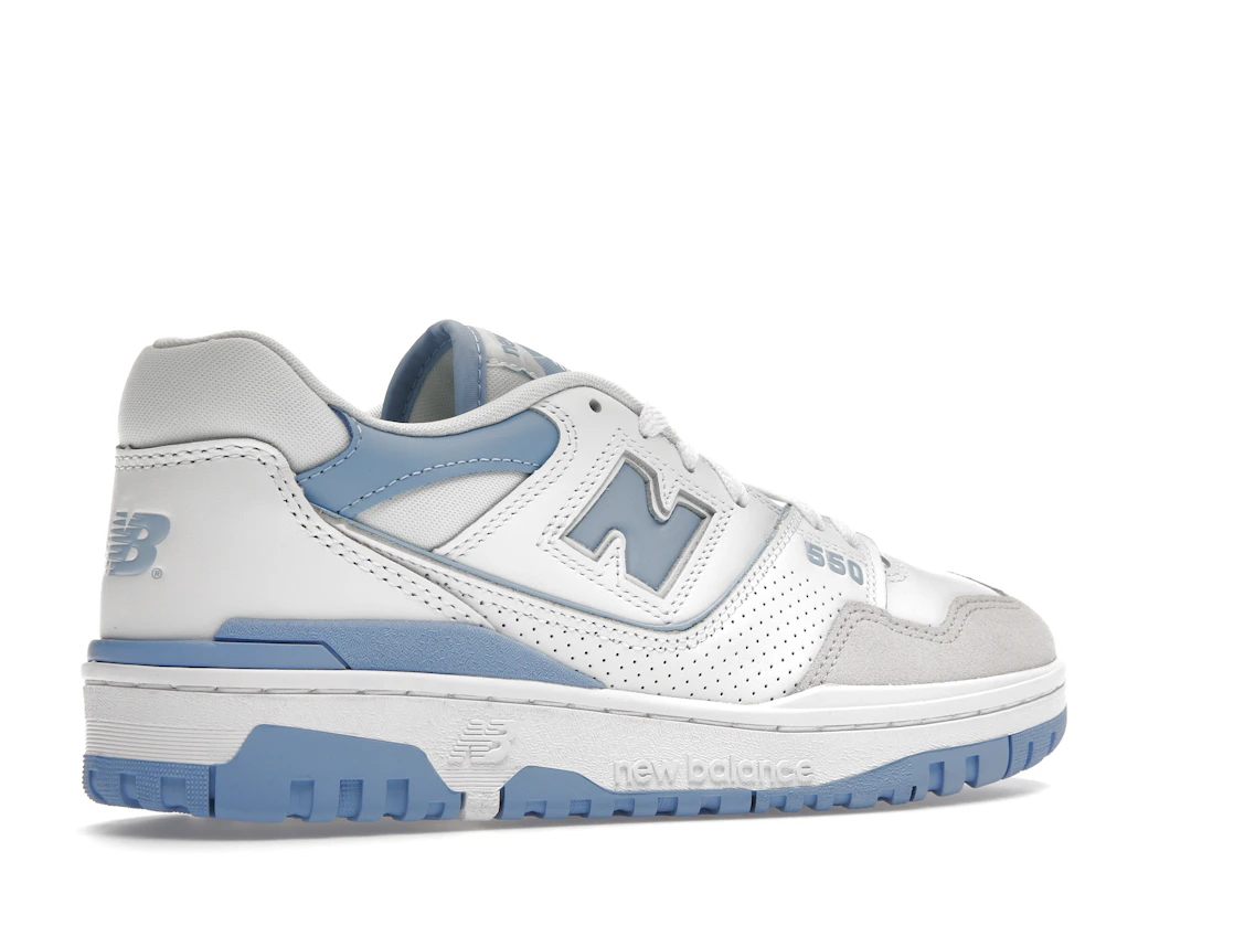 New Balance 550 White Blue Haze Rain Cloud