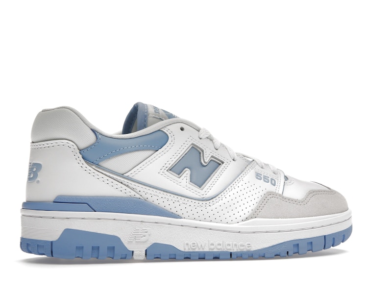 New Balance 550 White Blue Haze Rain Cloud