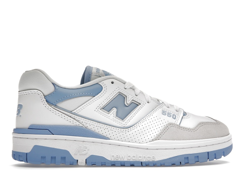 New Balance 550 White Blue Haze Rain Cloud