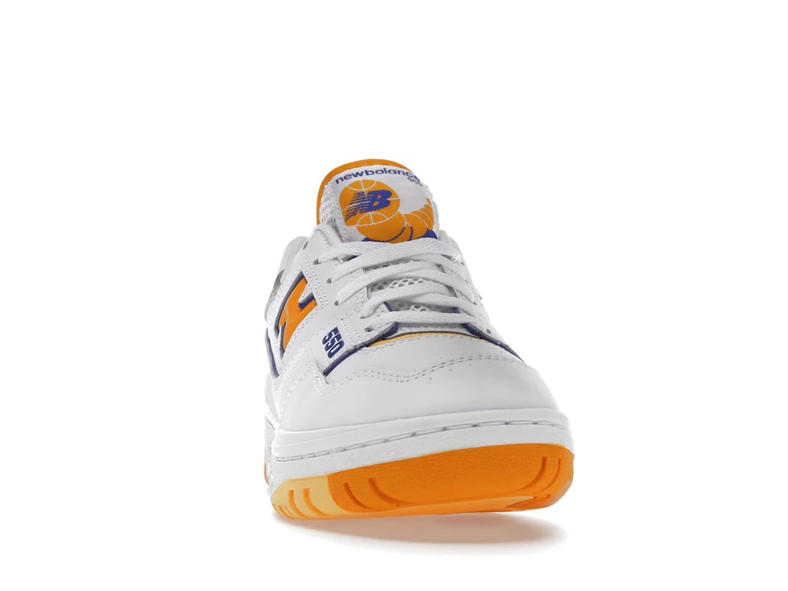 New Balance 550 White Vibrant Orange