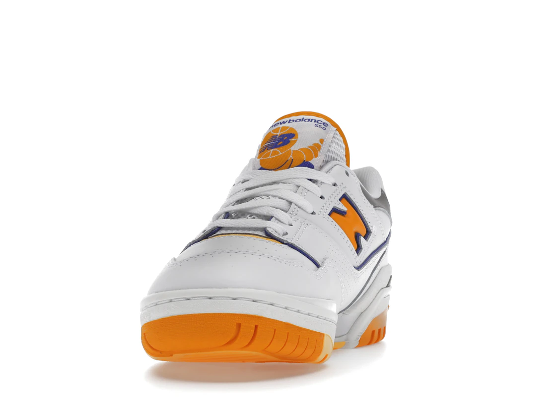 New Balance 550 White Vibrant Orange