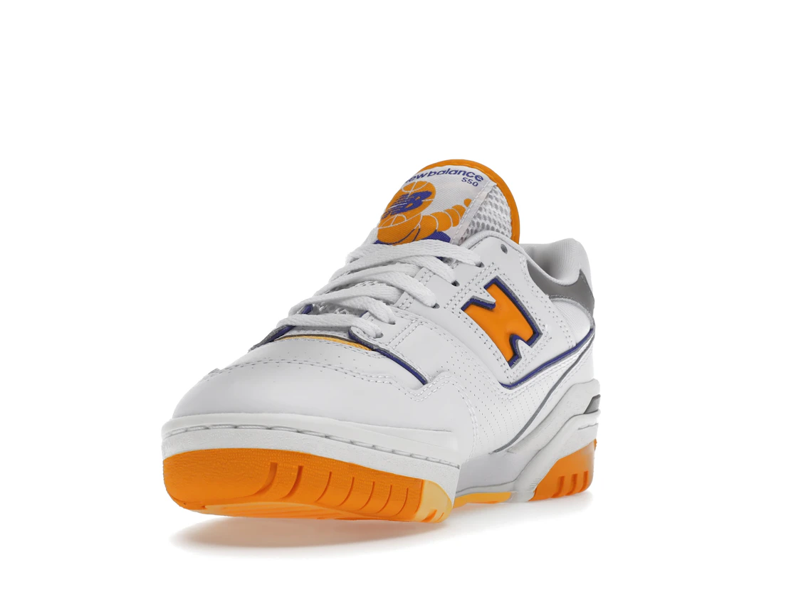 New Balance 550 White Vibrant Orange