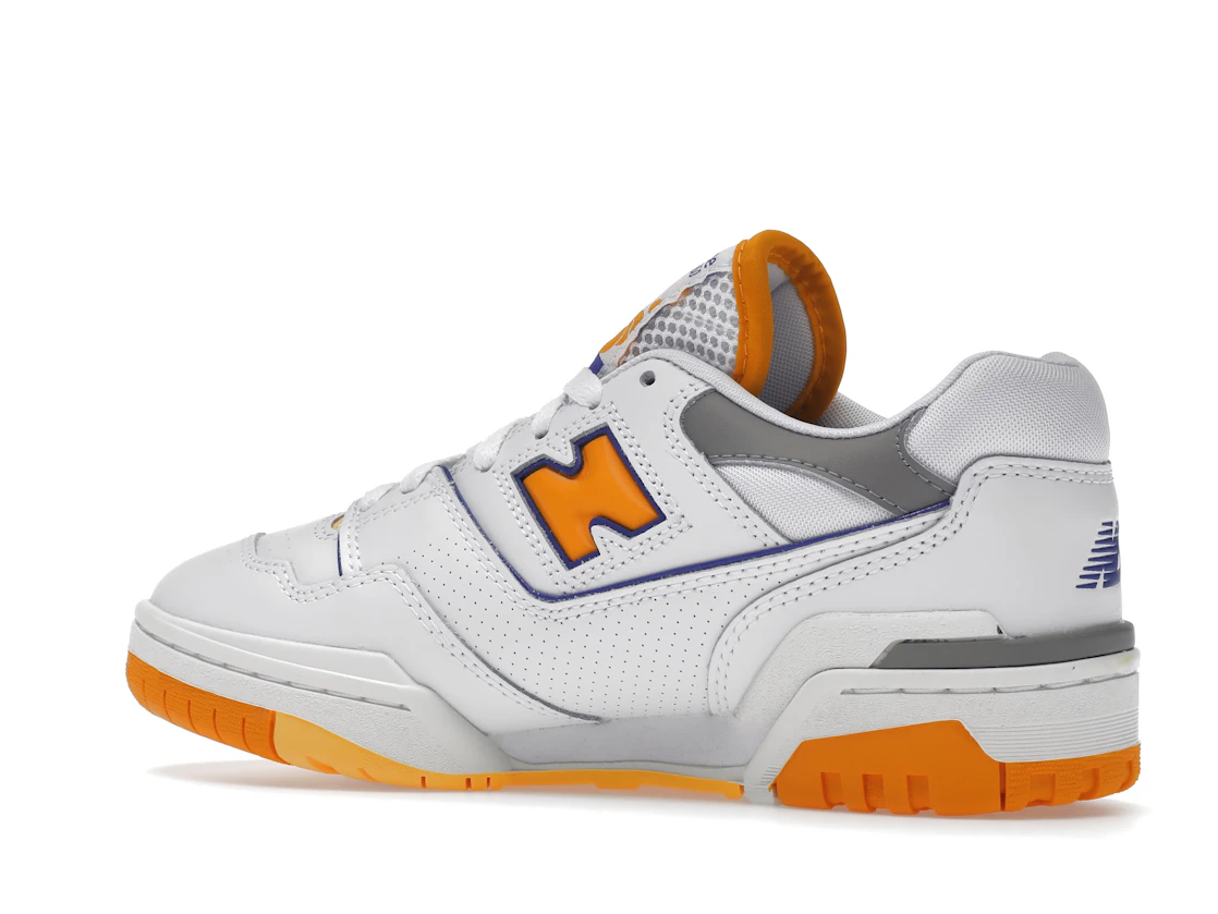 New Balance 550 White Vibrant Orange