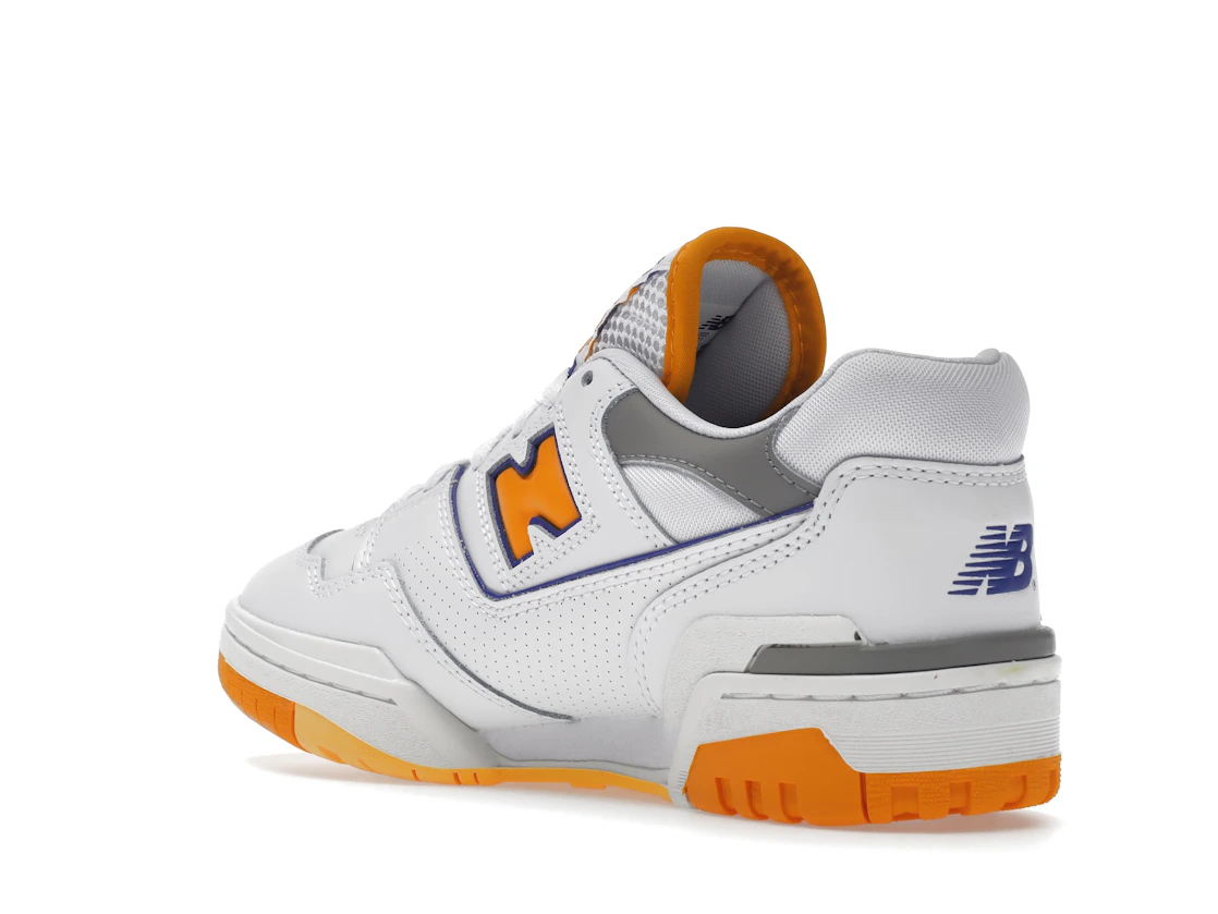 New Balance 550 White Vibrant Orange
