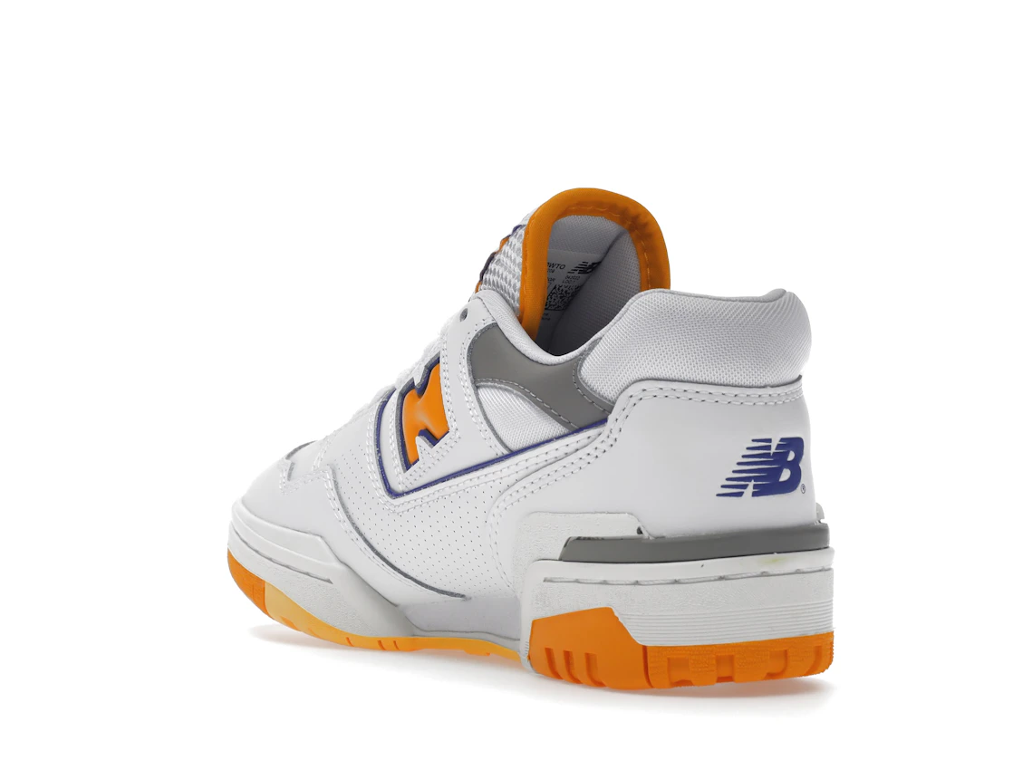 New Balance 550 White Vibrant Orange