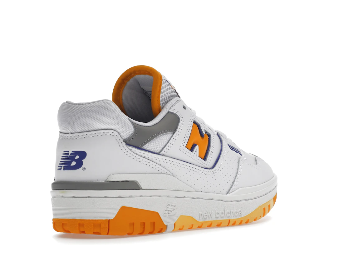 New Balance 550 White Vibrant Orange