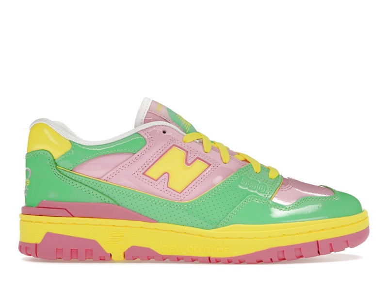 New Balance 550 Y2K Patent Leather Pack Pink Green Men's - BB550YKA - US