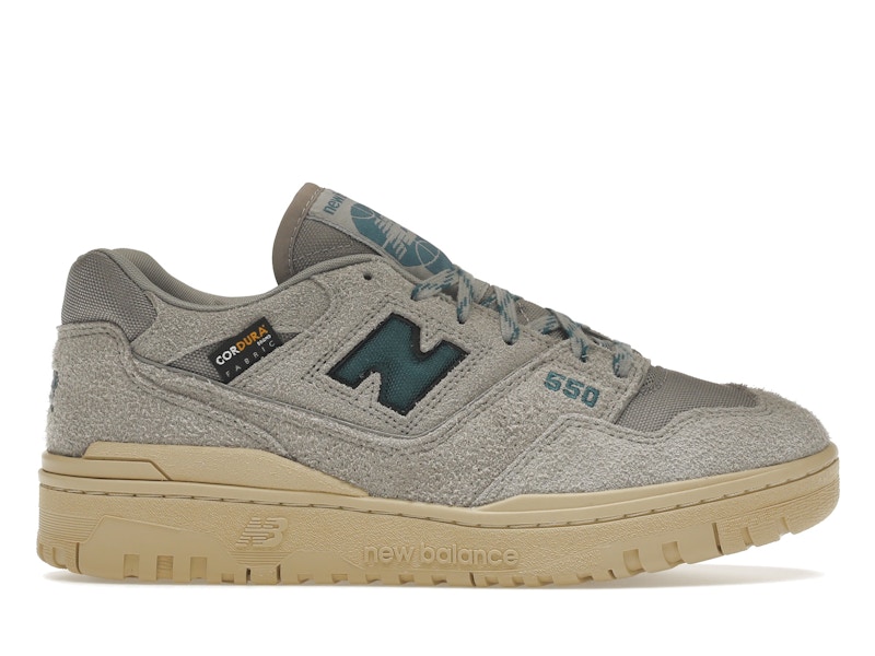 New Balance 550 size Cordura Pack Grey Cream