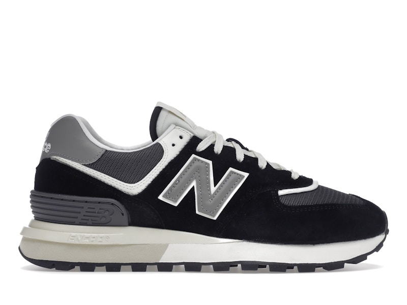 New Balance 574 Legacy Black Grey White Trainers U574LGG1 GB