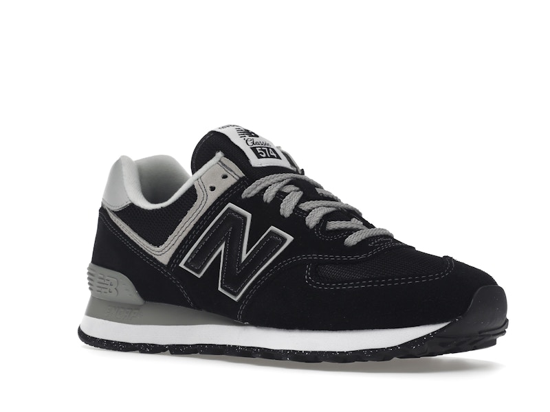 New Balance 574 Black White