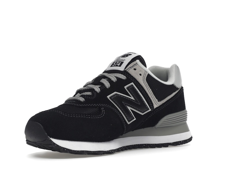 New Balance 574 Black White