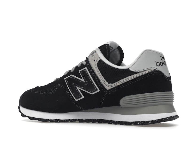 New Balance 574 Black White