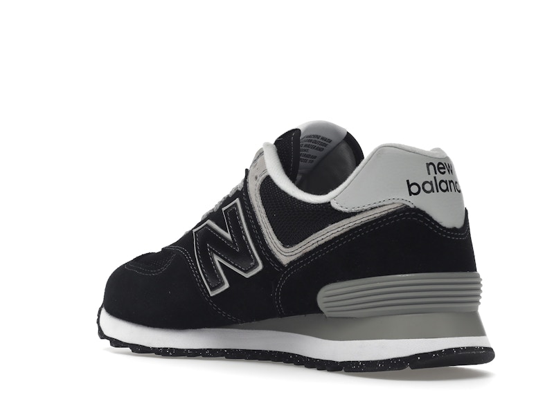 New Balance 574 Black White