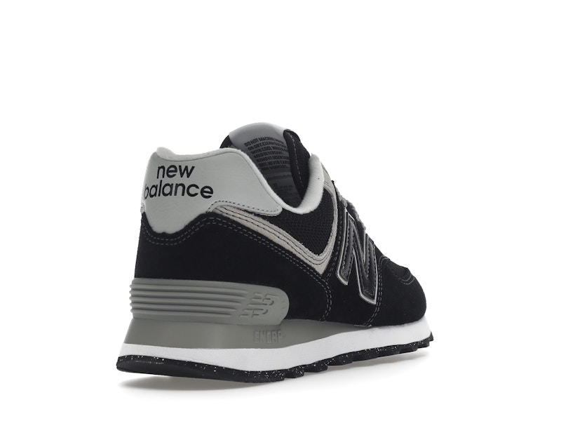New Balance 574 Black White