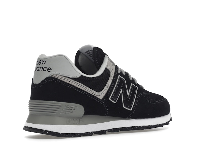 New Balance 574 Black White